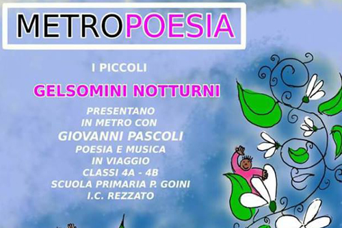 24 Marzo: Metropoesia, Giovanni Pascoli letto dai piccoli