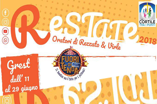 Appuntamenti “Restate 2018”, Rezzato e Virle