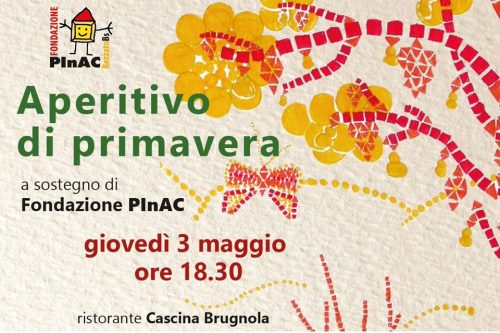 3 Maggio | Aperitivo di primavera a sostegno di PInAC