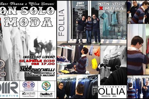 Ragazzi portatori della sindrome di Down modelli per un giorno alla sfilata “Non solo X Moda”