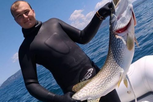 Daniele, un record mondiale nel tiro al bersaglio subacqueo
