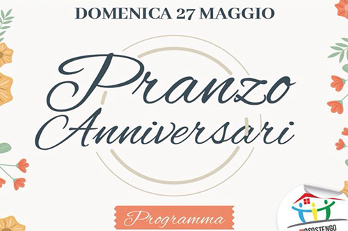 27 Maggio | Pranzo degli Anniversari a Mazzano