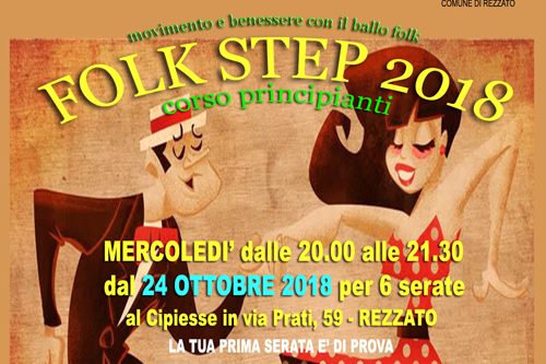 24 Ottobre | Parte il corso di “Folk Step” del Gruppo Danze Popolari