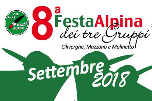 14-16 Settembre | “Festa Alpina dei tre Gruppi” a Mazzano