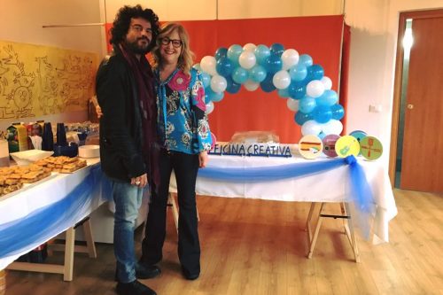 Inaugurata nuova sede per “Officina Creativa”, tra gli ospiti Francesco Renga