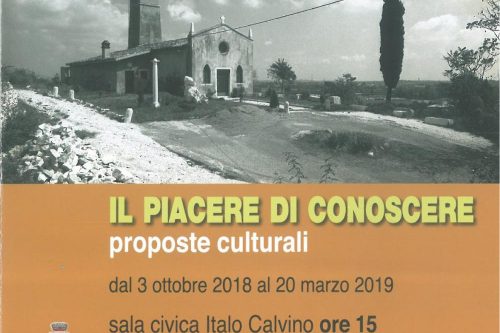 “Il piacere di conoscere”: ventidue proposte culturali nell’ambito della formazione permanente. “Il piacere di conoscere”: ventidue proposte culturali nell’ambito della formazione permanente.