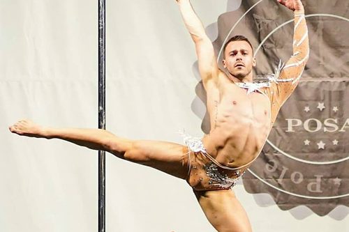 Moris Ciccone, oro mondiale di Pole dance