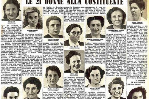 27 Gennaio | “Le 21 donne della Costituente”, incontro a Mazzano con Liviana Rocchi
