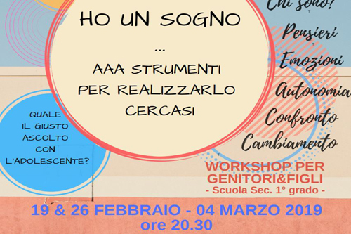 19 Febbraio | Arriva a Rezzato il Workshop dedicato a genitori e figli