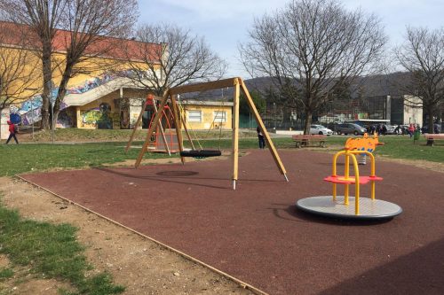 Inaugurazione al parco del Centro Lucia: nuova area giochi inclusiva