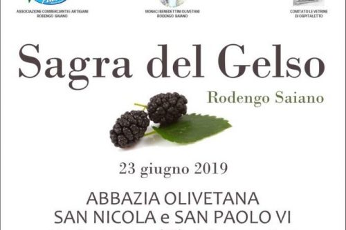Il profumo della sagra del Gelso il 23 giugno Il profumo della sagra del Gelso il 23 giugno