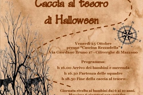 Caccia al Tesoro di Halloween a Ciliverghe Caccia al Tesoro di Halloween a Ciliverghe