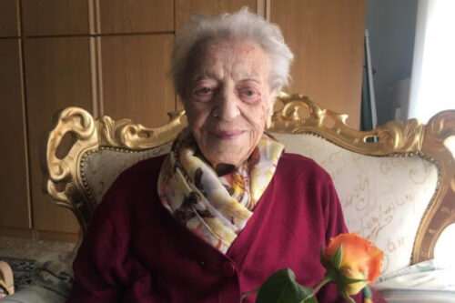 Addio, nonna Angela: ci lascia a 106 anni la signora Bertoloni Addio, nonna Angela: ci lascia a 106 anni la signora Bertoloni