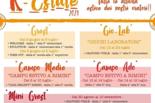 Rezzato: al via le attività estive per i giovani
