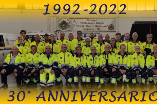 I 30 anni della Protezione Civile Monte Regogna di Rezzato