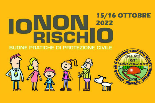 15 e 16 ottobre gli esperti della protezione civile spiegano come agire in caso di calamità
