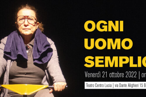 Invito a teatro “Ogni uomo semplice”: 21 ottobre a Botticino