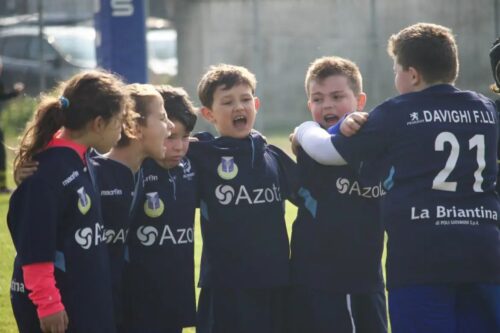 I bambini del Rugby Botticino al campo “Bacchi” di Casalmaggiore
