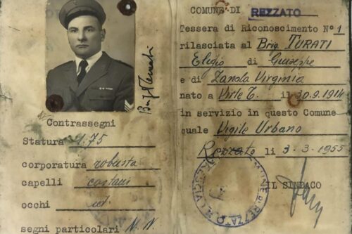 Eligio Turati: memorie dell’ex comandante dei vigili urbani di Rezzato