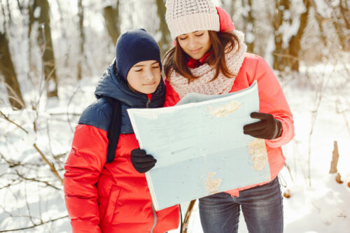 Gaver tra neve e divertimento: una giornata di orienteering per tutti con Tactical Game Botticino