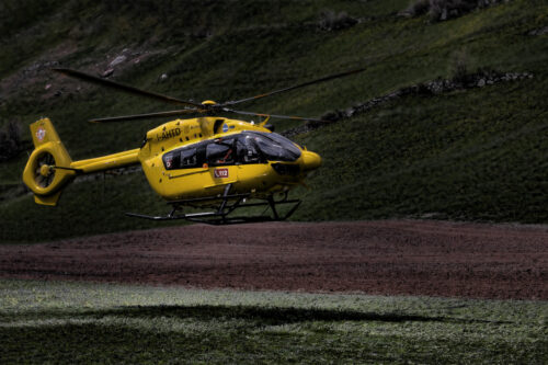 Ferito a Botticino: soccorso in elicottero sul Monte Maddalena